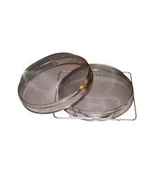 Фільтр для меду двосекційний випуклий Ø300 мм, з нержавіючої сталі (712)