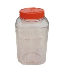 Банка з кришкою, пластикова, 1 л (TKS0001)