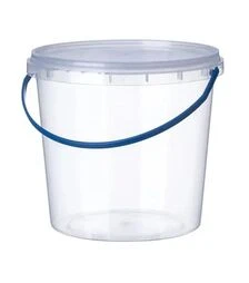 Відро з кришкою та захисною пломбою, пластикове, 1 л, 200 шт (VP1200)