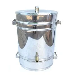 Воскотопка паровая из нержавеющей стали, 12 л (1100)