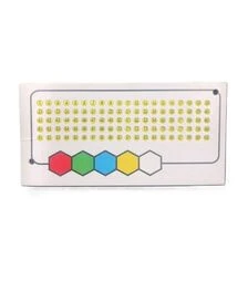 Мітки номерні опалітові Лисонь 1–99, жовті, 2022/2027 (MN011)