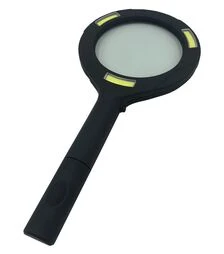 Лупа бджоляра ручна з потрійним LED підсвічуванням (LP0003CH)