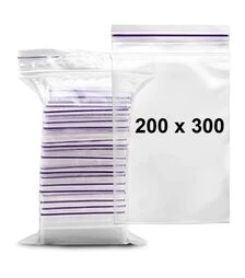 Зіп пакет, 200х300 мм, 100 шт (ZIP20-30)