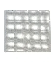 Решітка донного пилкозбірника Lyson 341х371 мм, круглі отвори (RP30230PL)