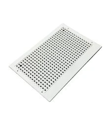 Решетка донного пылесборника 300х200 мм, круглые отверстия (RP0004UA)