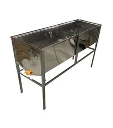 Стіл для розпечатування стільників 1,5 м, плоский кошик, пластиковий кран (1643P)