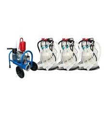 Доильный аппарат "Белка-6 мини" (3 ведра 20 л. для 6-ти овец) масляный