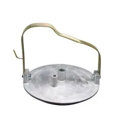 Крышка доильного ведра алюминий (без прокладки)