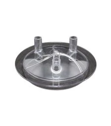 Крышка доильного ведра прозрачна на попарную систему (без прокладки)