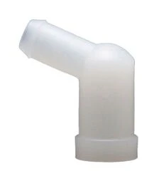 Уголок под молочный шланг (на прозрачную крышку ведра)