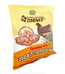 Премикс 4% Зоовит - Золотое яйцо для кур-несушек, 0,5 кг