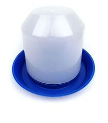 Вакуумна поїлка з засувкою для птахів (курей, курчат, перепелів, індиків, бройлерів, качок, гусей), 3 л