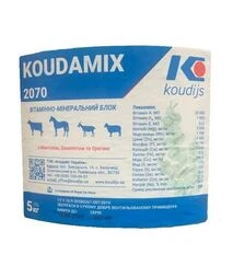 Мінеральна добавка Коудамікс (лизунець для ВРХ), (5 кг/шт), 1 шт