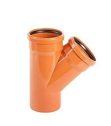 Трійник каналізаційний 45° ПВХ, діаметр 315x250 мм