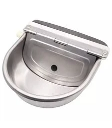 Автоматична поїлка з нержавіючої сталі для кіз, овець і ВРХ - пластиковий клапан