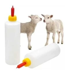 Пляшка для поїння ягнят, козенят, поросят 400 мл