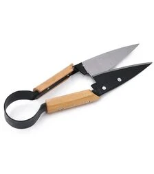 Ножиці для стрижки овець із дерев'яною ручкою