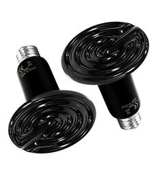 Інфрачервона лампа керамічна 50W випромінювач для обігріву тварин та птиці