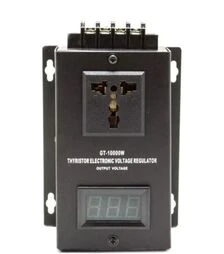 Регулятор напруги 10 кВт з дисплеєм