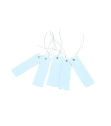 Етикетки на дроті Becker, білі, ПВХ, 250 шт