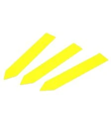 Етикетки-кілочки Becker PET-R, жовті, 100 шт