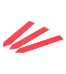 Етикетки-кілочки Becker PET-R, червоні, 500 шт