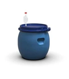 Бочка для брожения герметичная Litolan 35 л, с S-образным клапаном (29661)