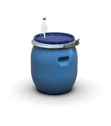 Бочка для брожения Litolan 45 л, с металлическим хомутом и S-образным клапаном (29648)