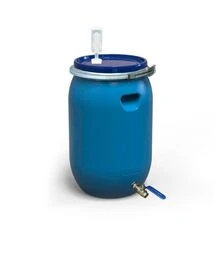 Бочка для брожения Litolan 65 л, гидрозатвором и краном 1/2" из нержавеющей стали (29634М)