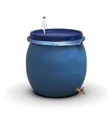 Бочка для брожения Litolan 80 л, с гидрозатвором и латунным краном 1/2" (29685М)