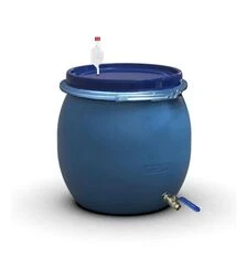 Бочка для брожения Litolan 80 л, с гидрозатвором и краном 1/2" из нержавеющей стали (29683М)
