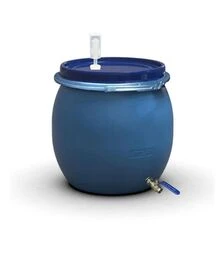 Бочка для брожения Litolan 80 л, с гидрозатвором и краном 1/2" из нержавеющей стали (29684М)