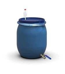 Бочка для брожения Litolan 100 л, с гидрозатвором и краном 1/2" из нержавеющей стали (27583М)