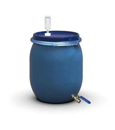 Бочка для брожения Litolan 100 л, с гидрозатвором и краном 1/2" из нержавеющей стали (27584М)