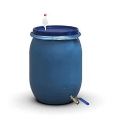 Бочка для брожения Litolan 130 л, с гидрозатвором и краном 1/2" из нержавеющей стали (27643М)