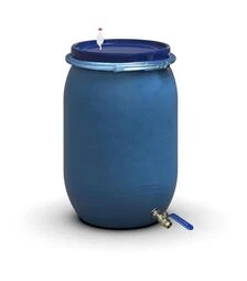 Бочка для брожения Litolan 150 л, с гидрозатвором и краном 1/2" из нержавеющей стали (276112М)