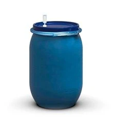 Бочка для брожения герметичная Litolan 150 л, с металлическим хомутом и гидрозатвором (27612М)