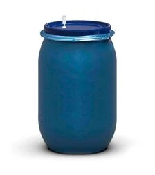 Бочка для брожения герметичная Litolan 210 л, с металлическим хомутом и гидрозатвором (276212М)