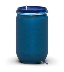 Бочка для брожения Litolan 230 л, с гидрозатвором и краном 1/2" из нержавеющей стали (27031112М)