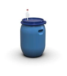 Бочка для брожения герметичная Litolan 55 л, с S-образным клапаном (29651)