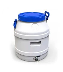 Бидон пищевой Европласт 45 л, с нержавеющим краном (173293)