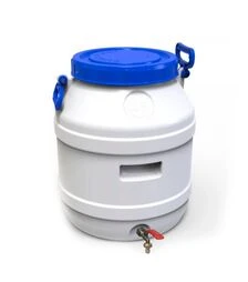 Бидон пищевой Европласт 45 л, с латунным краном (173294)