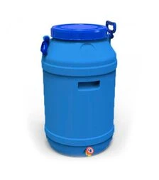 Бидон пищевой Litolan 65 л, с вентильным краном, 100% защита от УФ (548671)