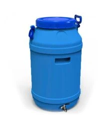 Бидон пищевой Litolan 65 л, с нержавеющим краном, 100% защита от УФ (548673)