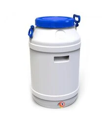Бидон пищевой Европласт 65 л, с вентильным краном (172592)