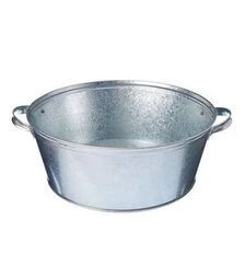 Таз УКРПРОМ 13 л оцинкований (70474)