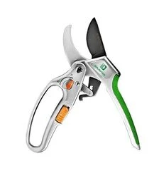 Секатор GRUNTEK Kakadu з ковадлом і храповим механізмом, 24 мм (295205202)