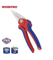 Секатор для квітів WORKPRO 180 мм (WP332002)