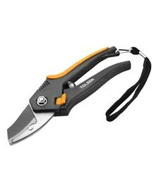 Секатор Tolsen, 200 мм скошенный рукоятки PP/TPR (31020)