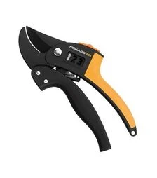 Секатор контактный PowerStep Fiskars P83, с храповым механизмом (1000575)